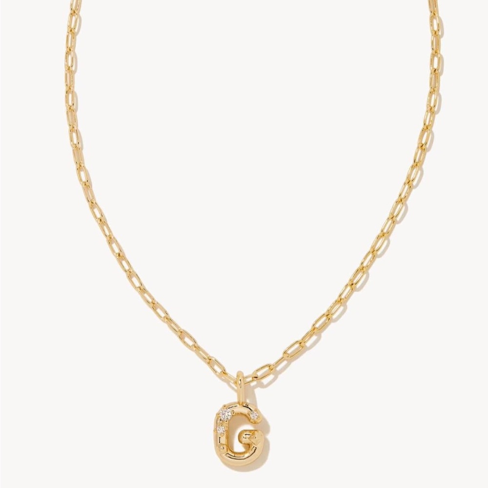 KENDRA SCOTT Gold Pendant Necklace